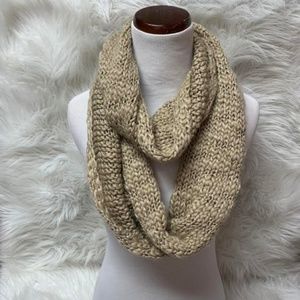 NEW BCBGeneration Shimmer Knit Infinity Scarf